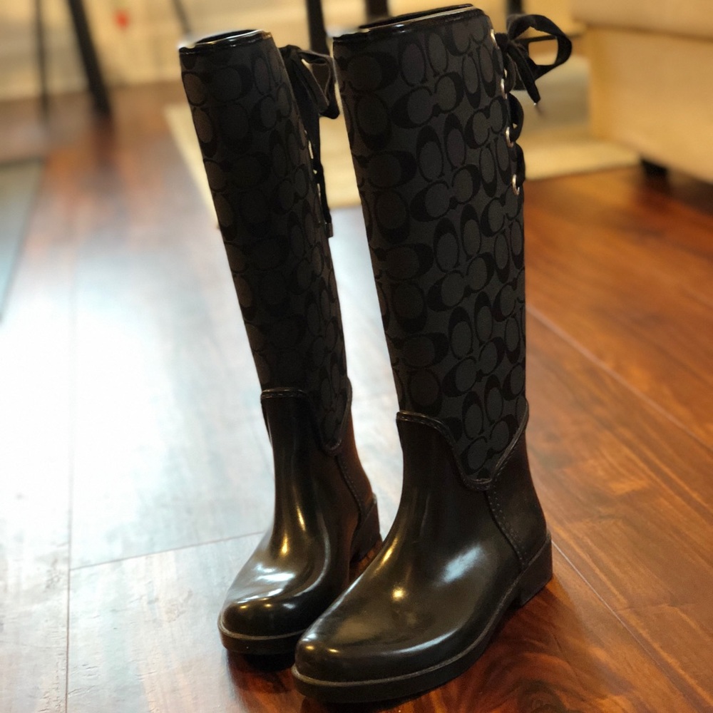 Coach Rain Boots